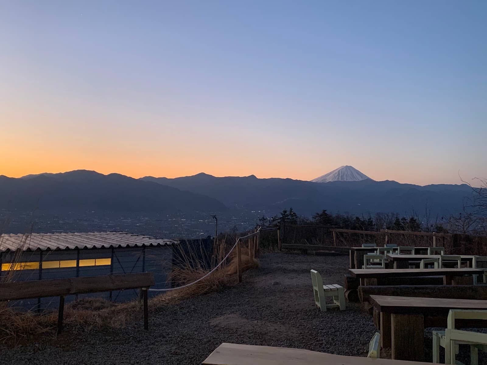 Scenic Kofu Basin Panorama