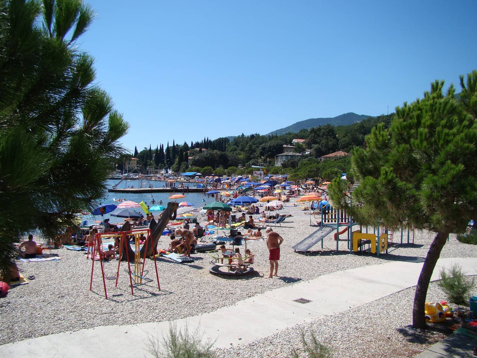 Beach Volleyball Action