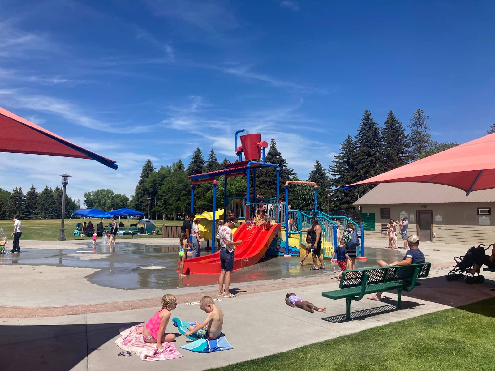 Spacious Playgrounds