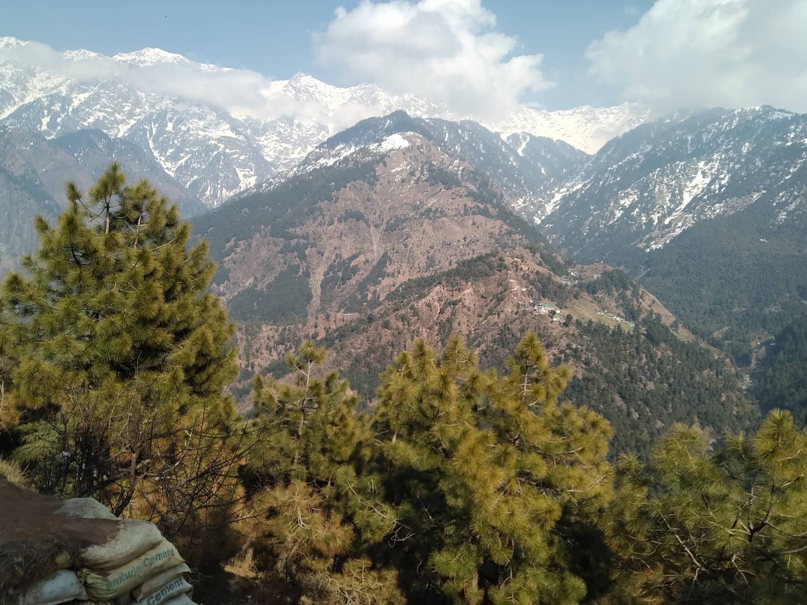 Dhauladhar Mountain Range Panorama