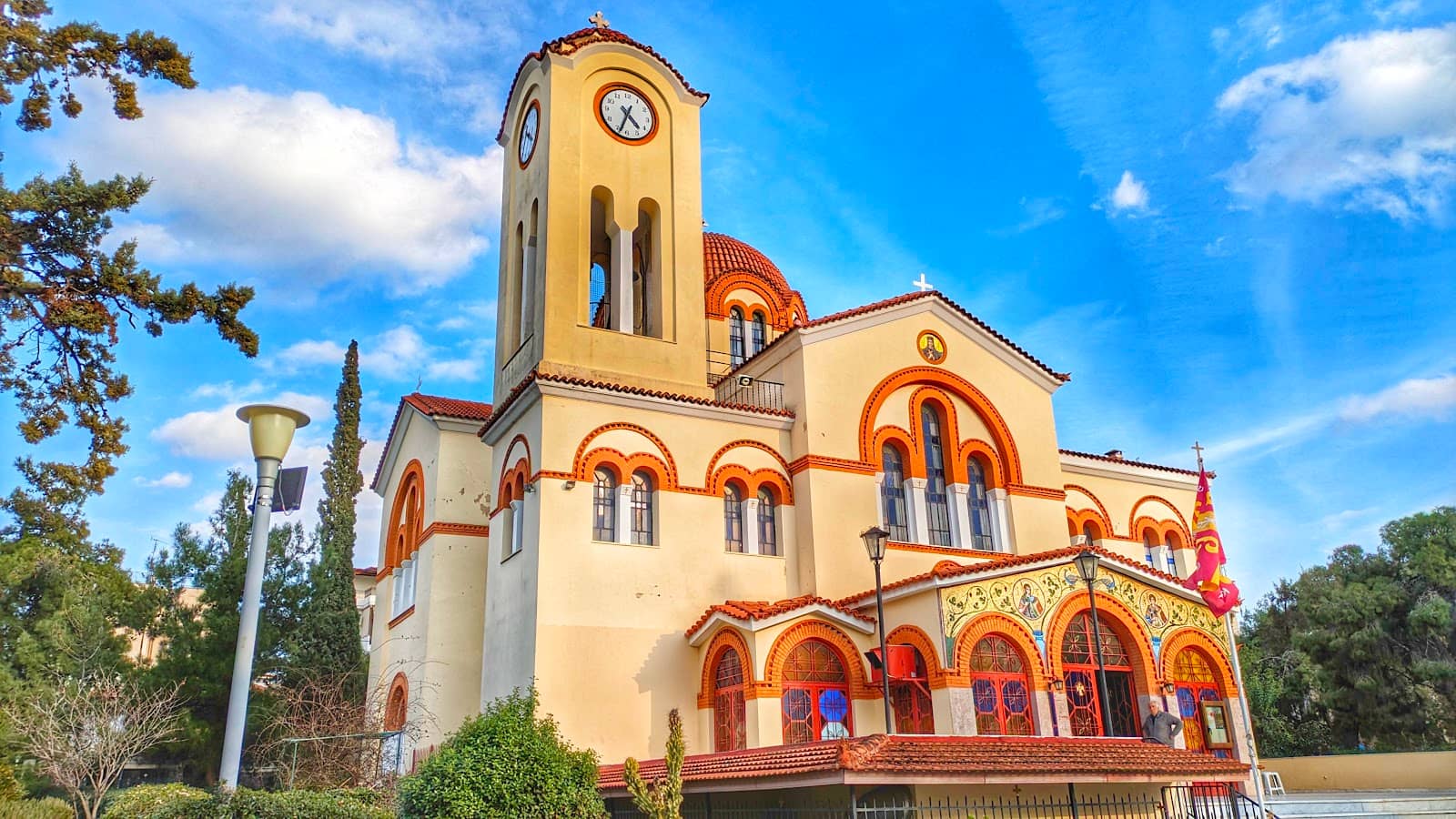 Ornate Nave & Frescoes