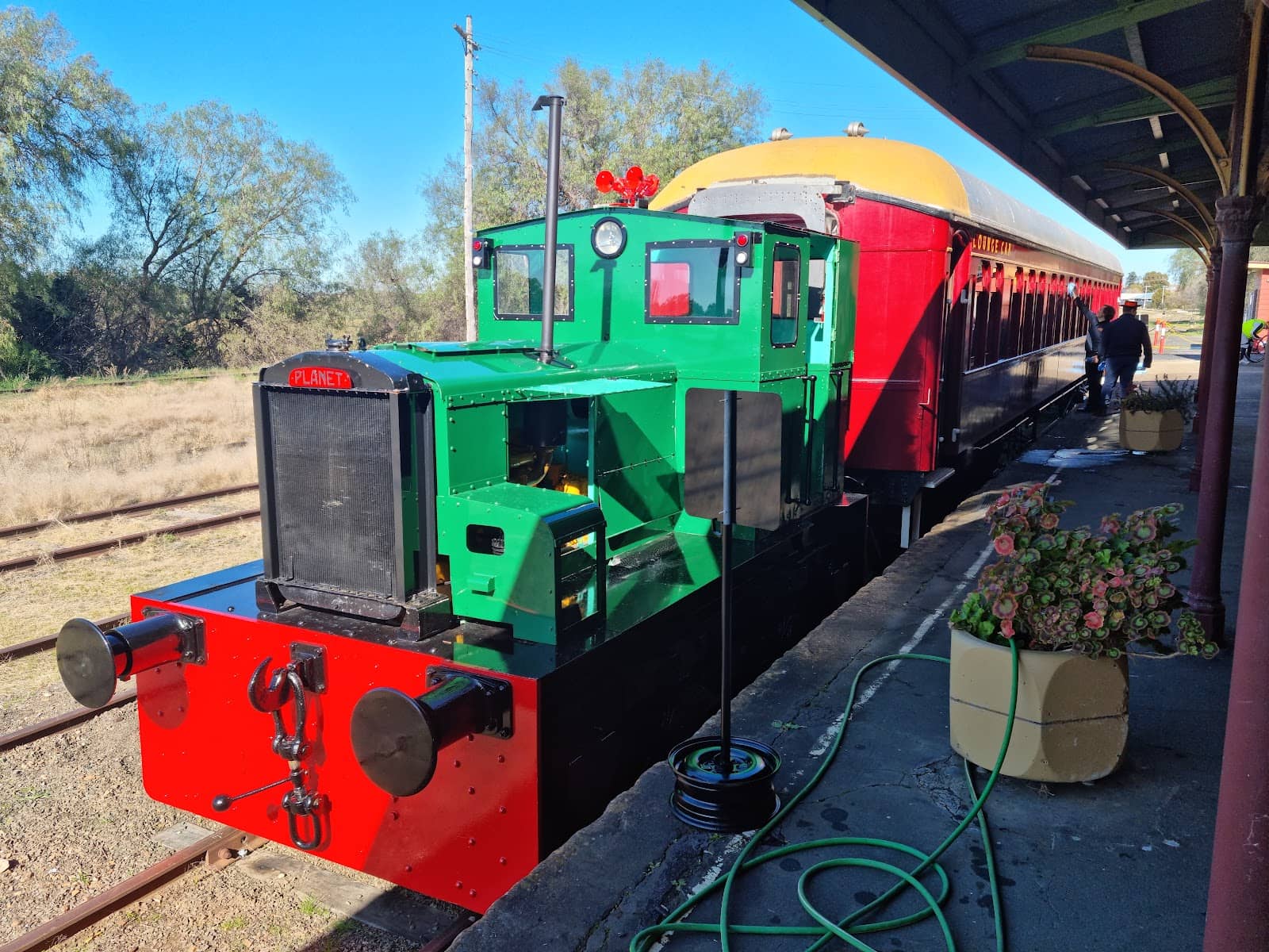 Devonshire Tea in a Rail Carriage