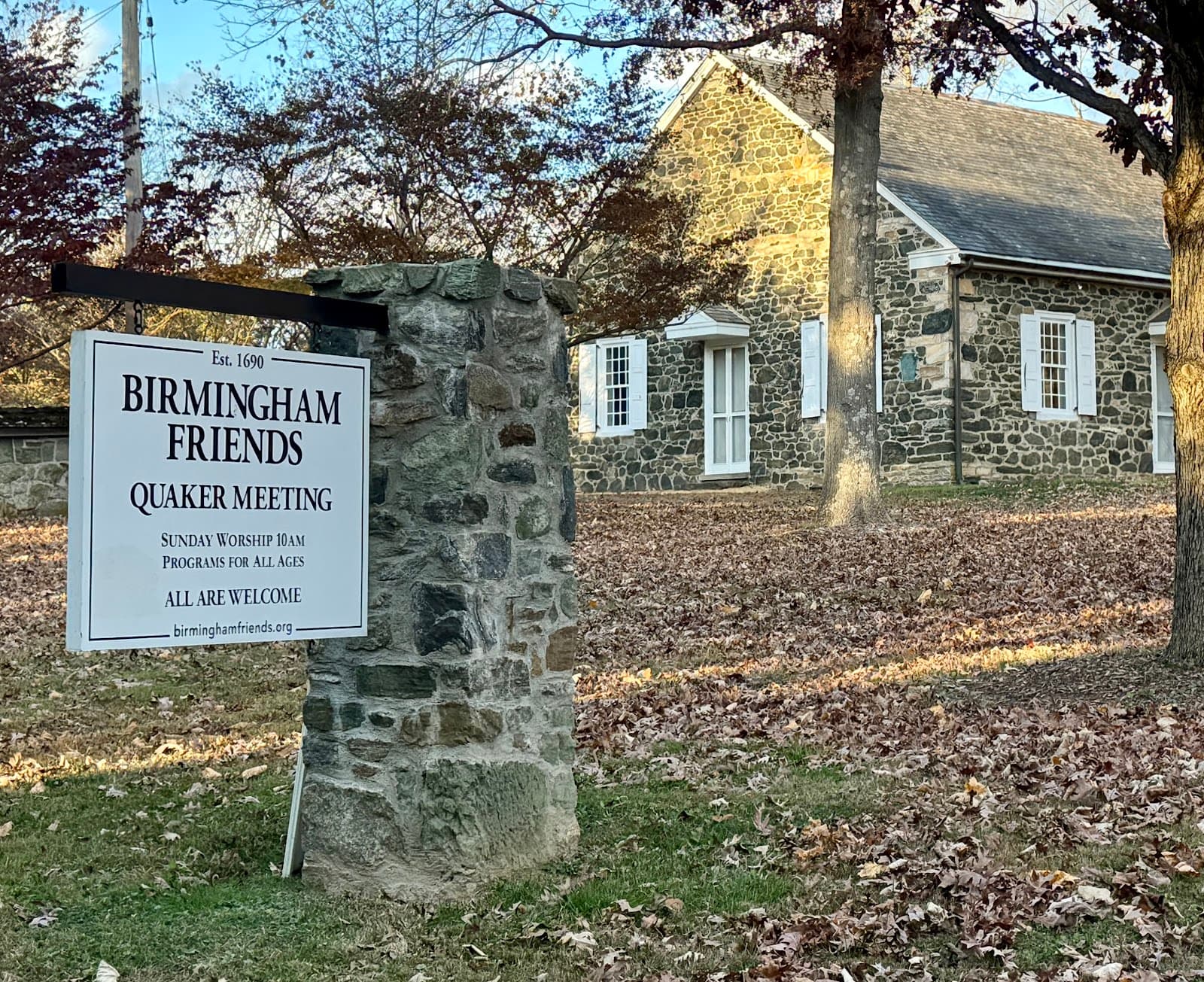 Birmingham Friends Meetinghouse and Cemetery - Image 1