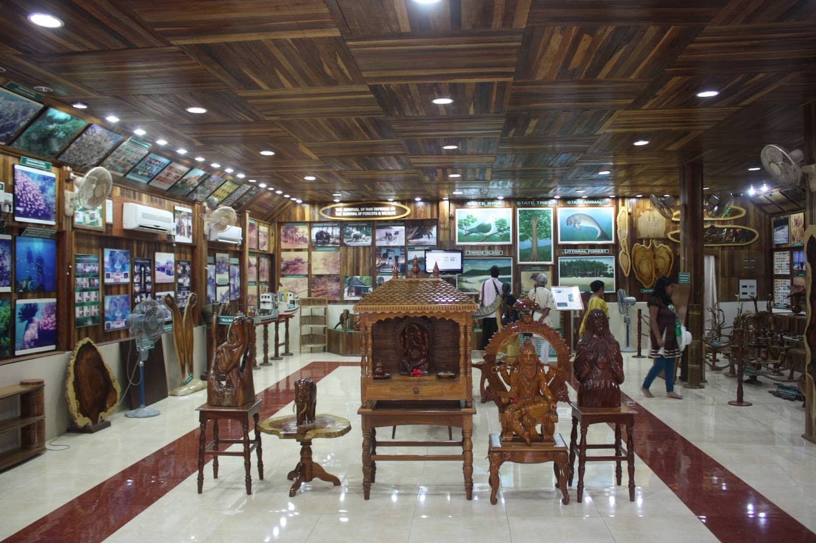 Intricate Wooden Artwork
