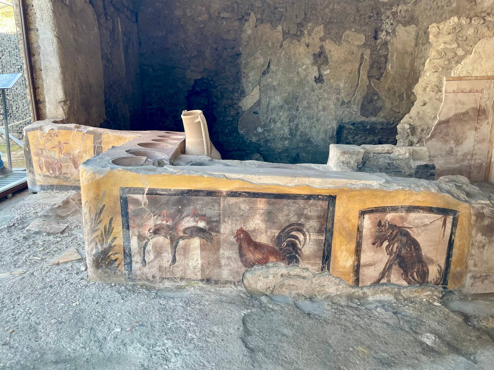 Graffiti and Dog Mosaic
