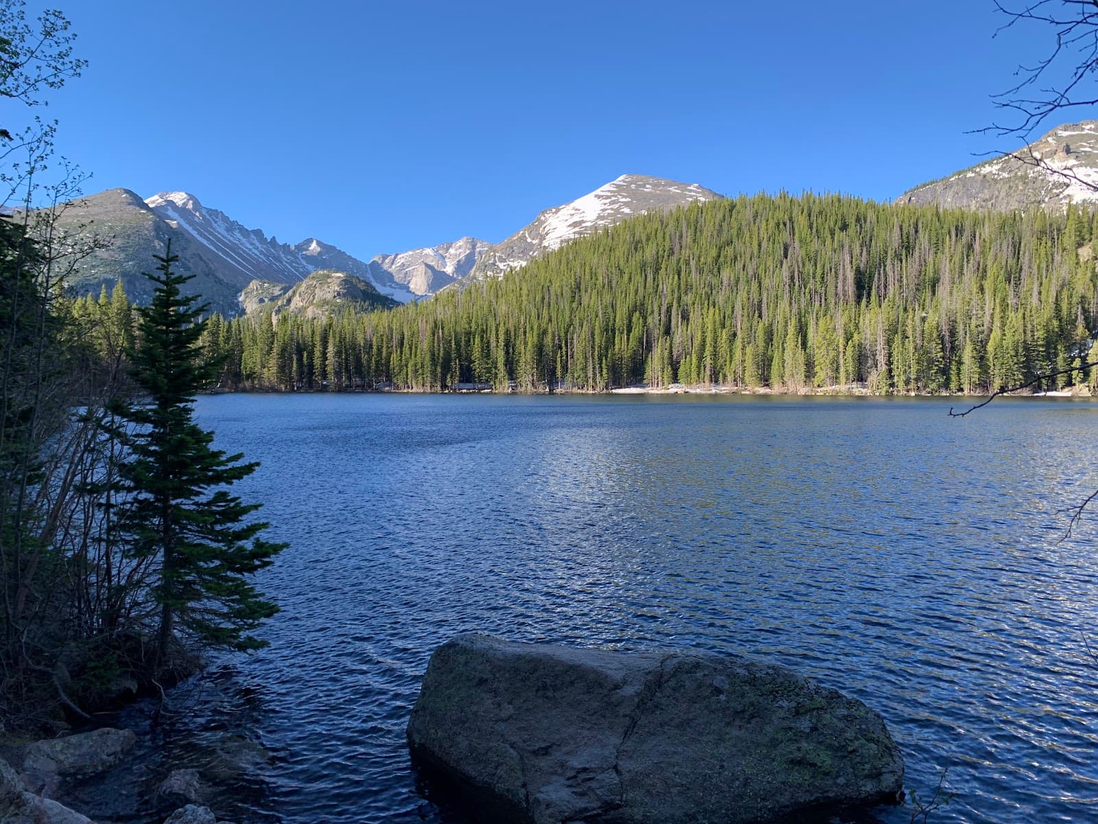 Bear Lake Trail Rocky Mountain National Park Colorado - Image 1