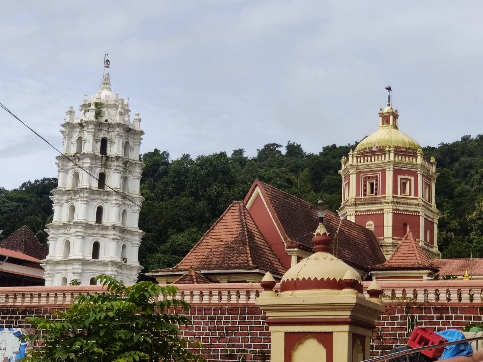 Tranquil Temple Pond