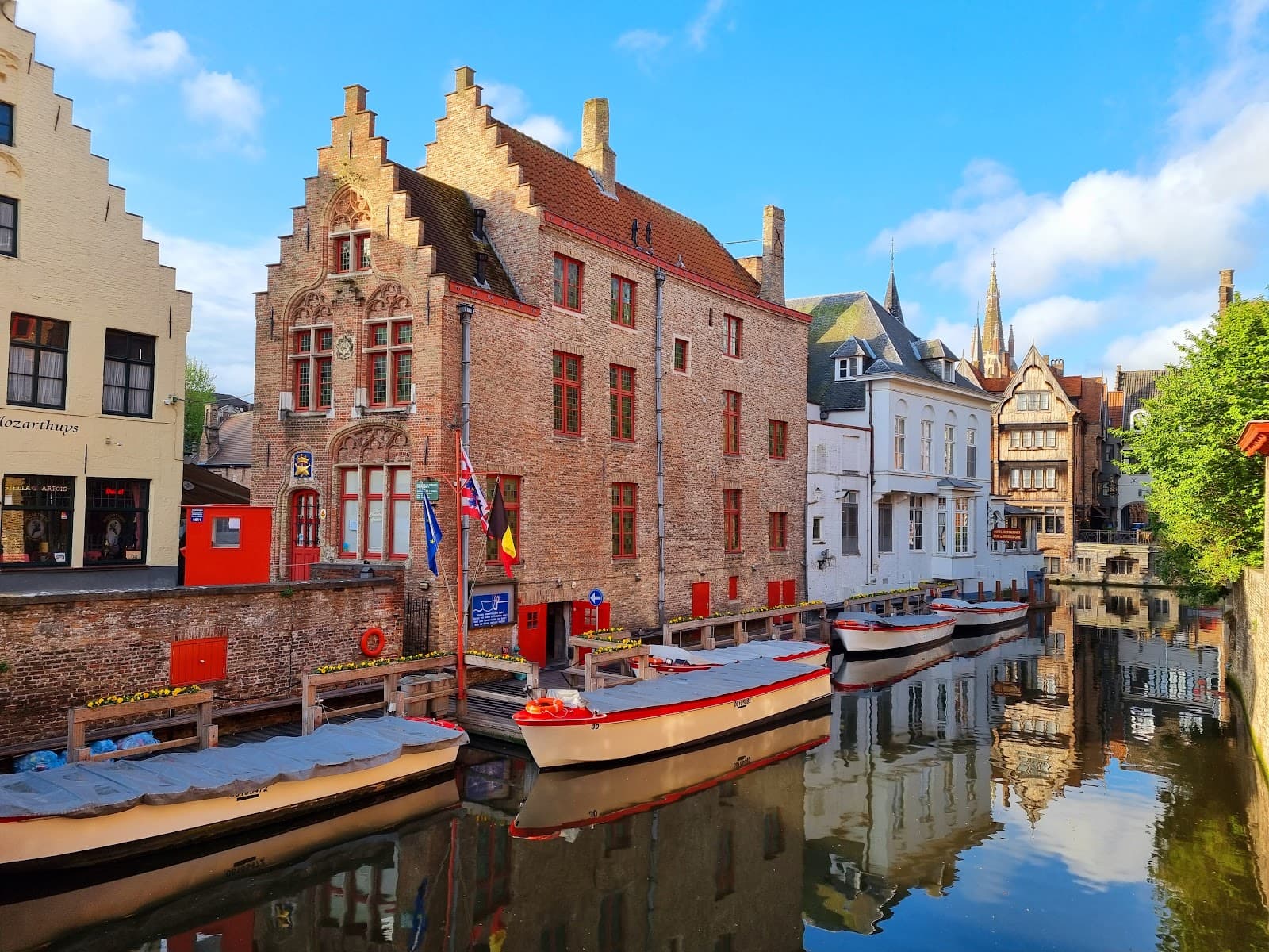 Dijver Canal Promenade Bruges - Image 1
