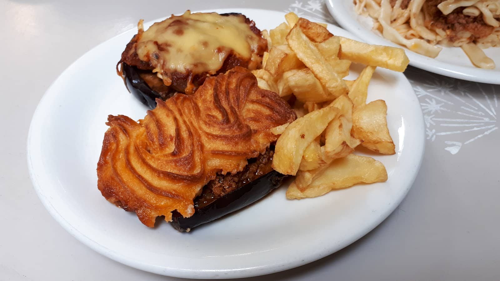 Aubergine and Chicken Dishes