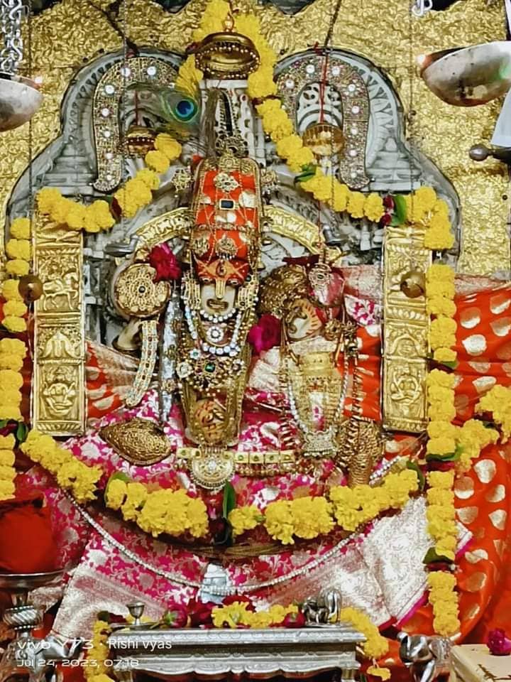 Sacred Idol of Lord Laxminathji