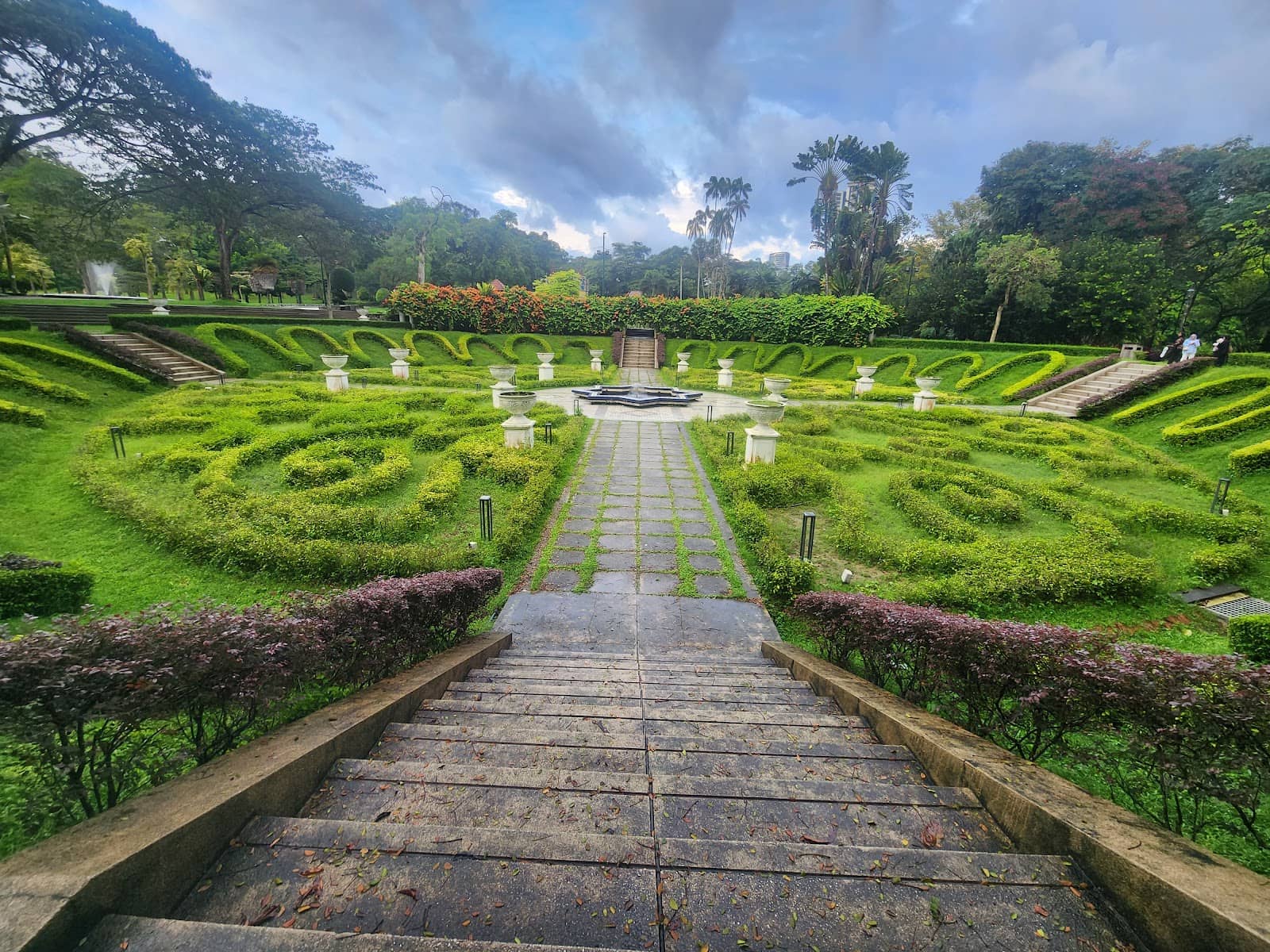 Shaded Walking Paths