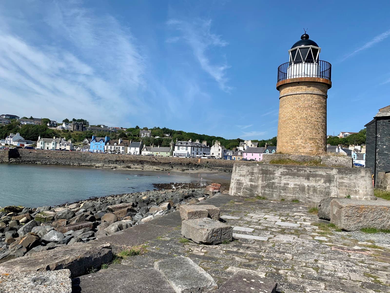 Dunskey Castle Ruins