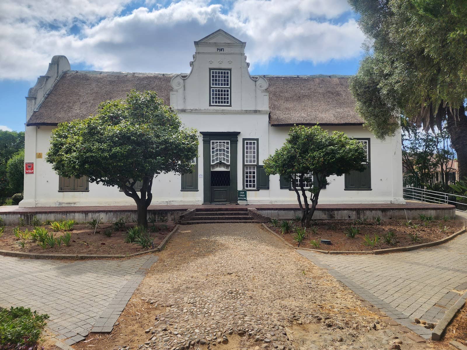 Peaceful Museum Grounds