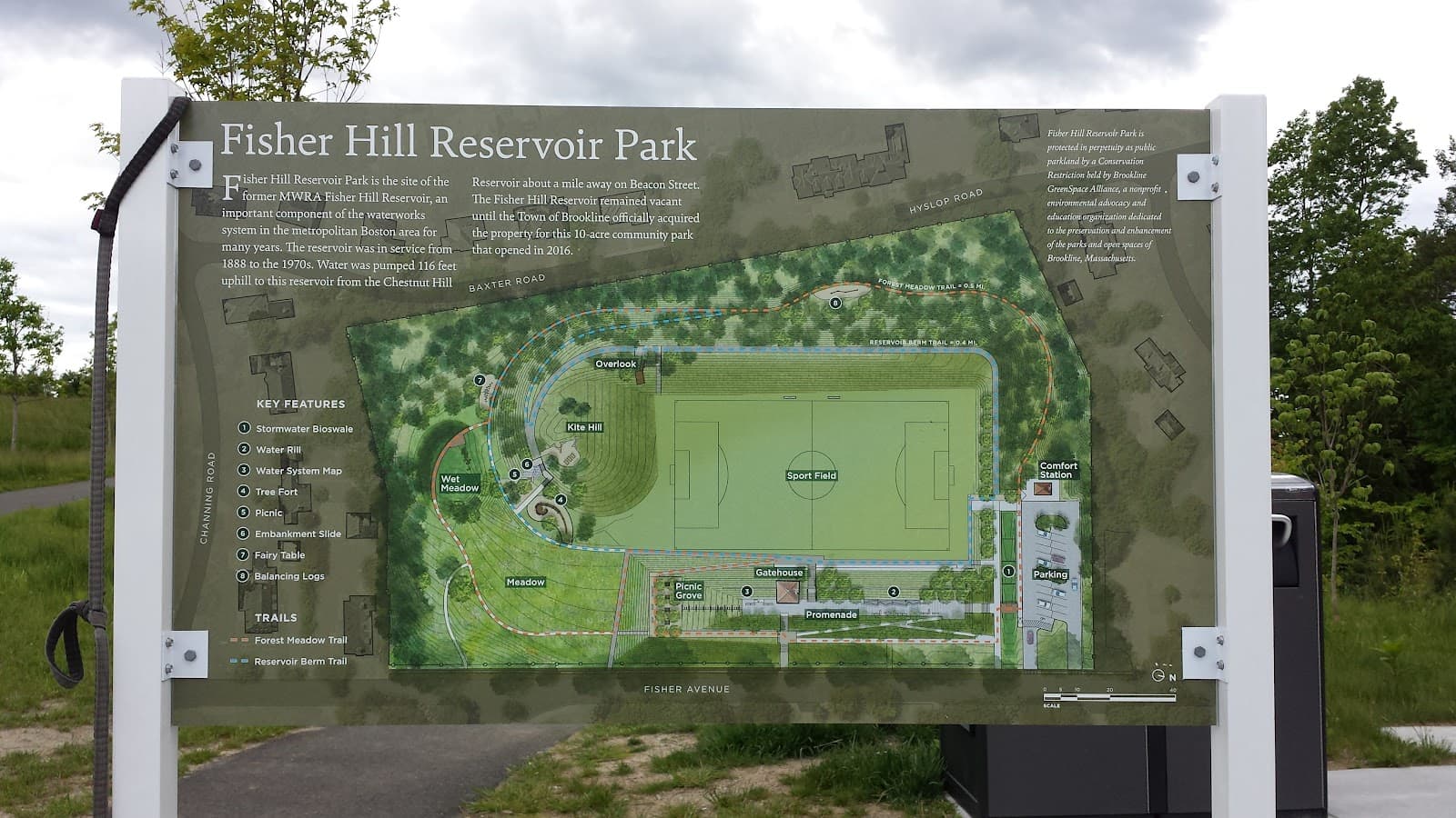 Fisher Hill Reservoir Park - Image 1