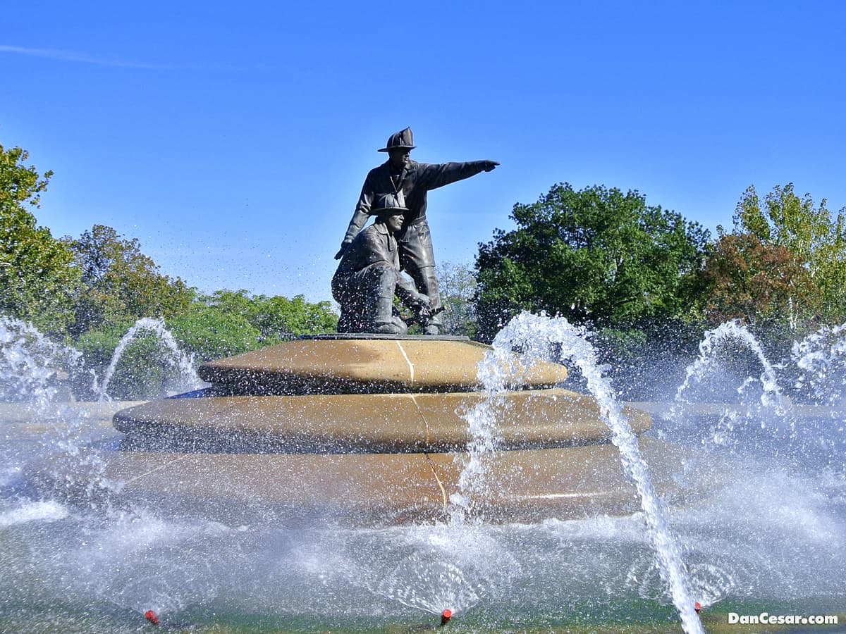Firefighters Fountain & Memorial - Image 1