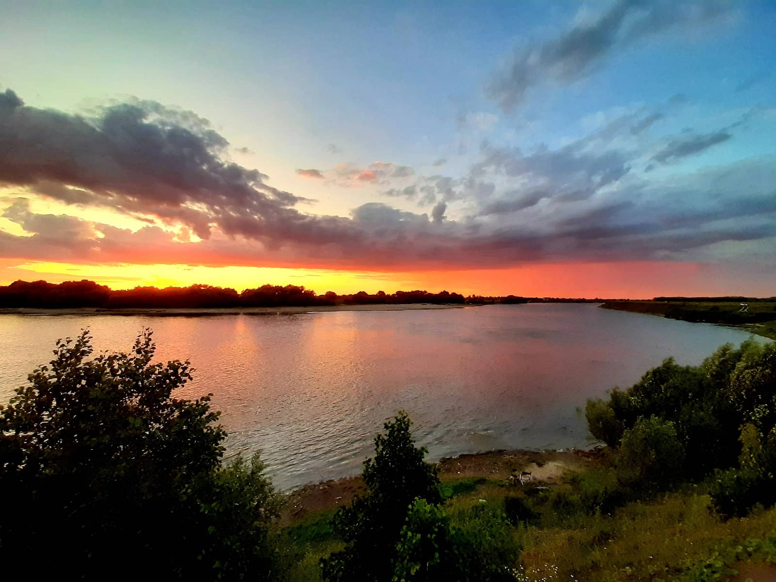 Natural River Landscape