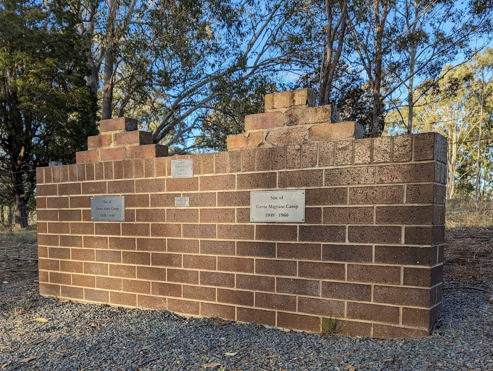 Greta Migrant Camp Memorial - Image 1