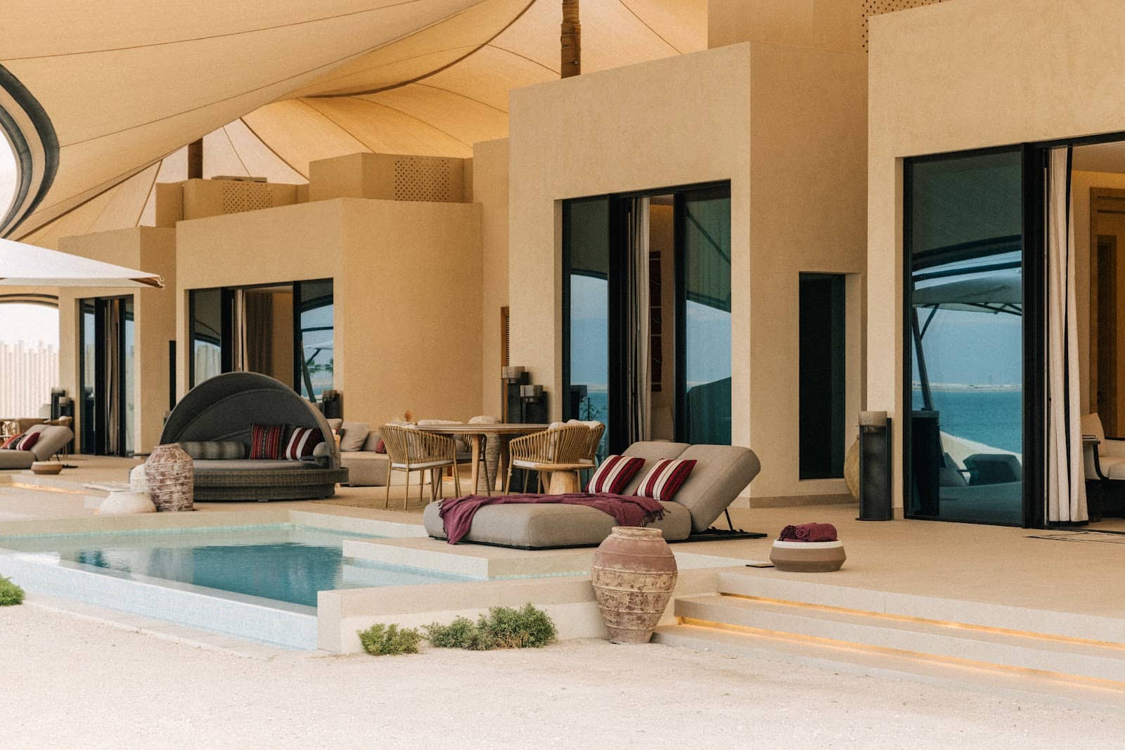 Private Pool & Beach Relaxation