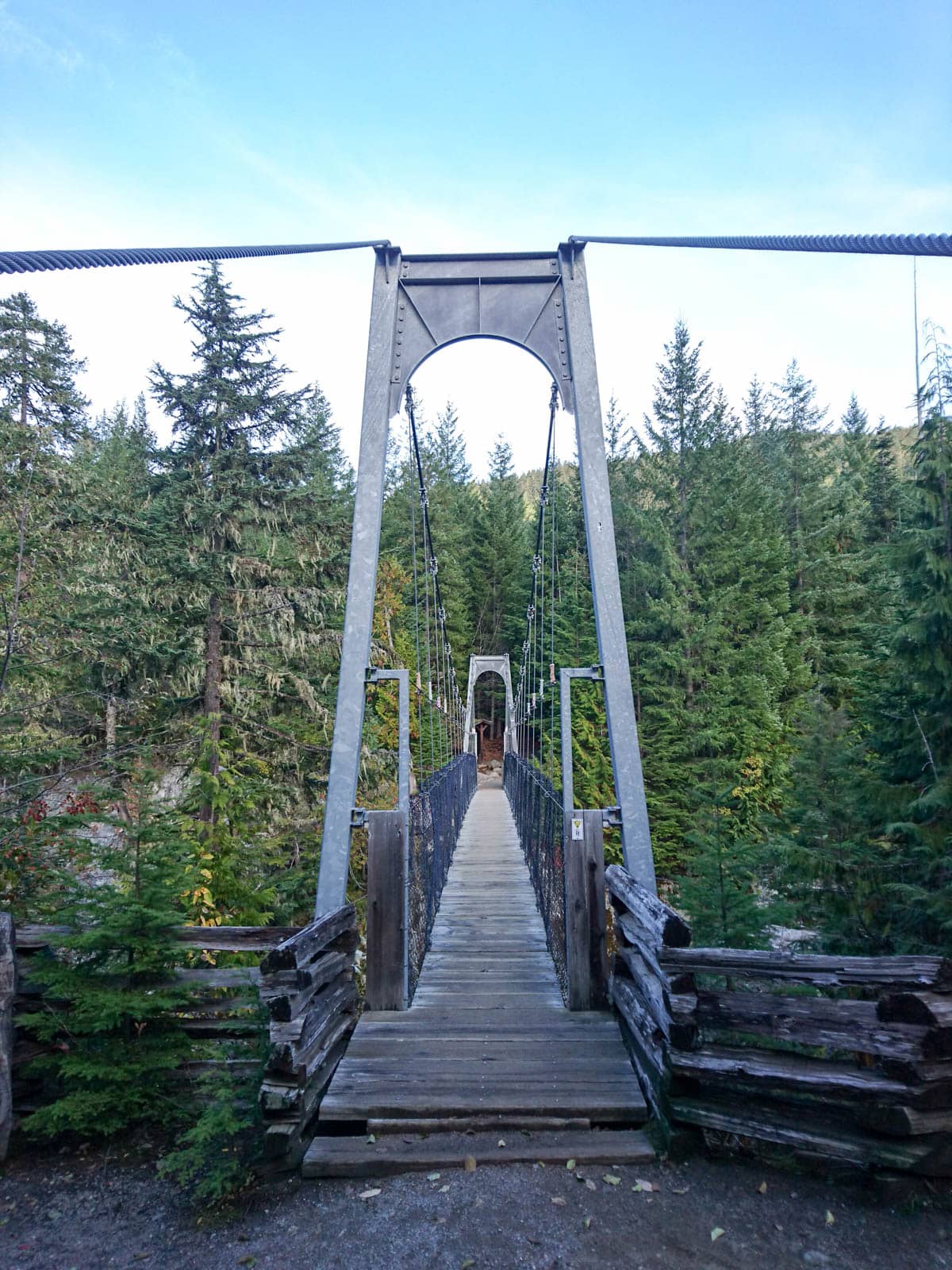 Cheakamus River Suspension Bridge