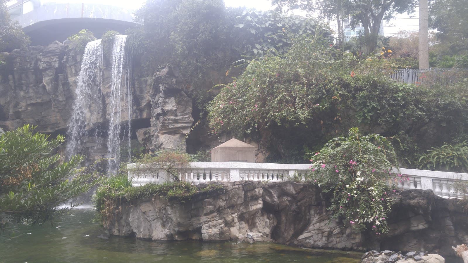 Hong Kong Park Waterfall - Image 1