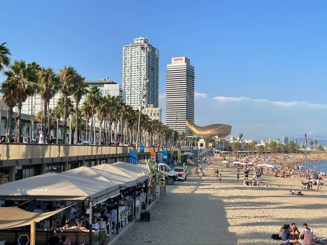 Barceloneta Beach Views
