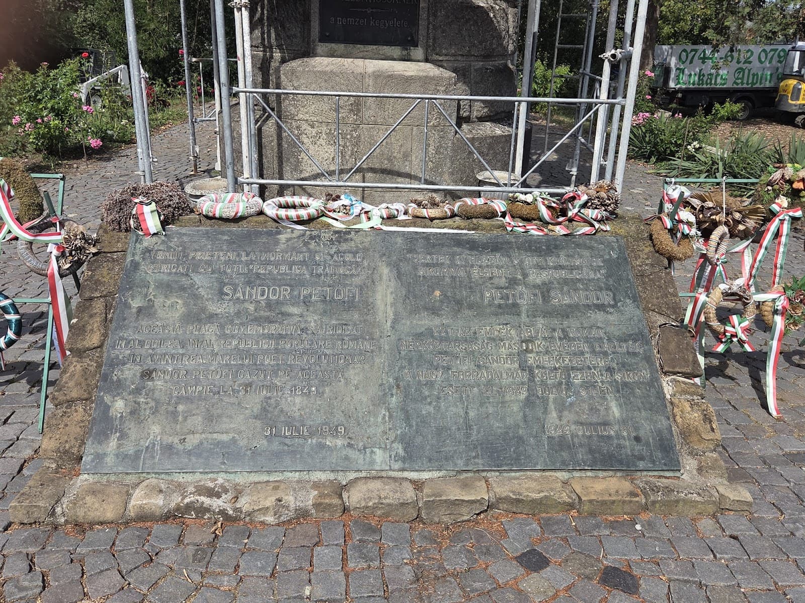 Albesti 1849 Battlefield Memorial - Image 1