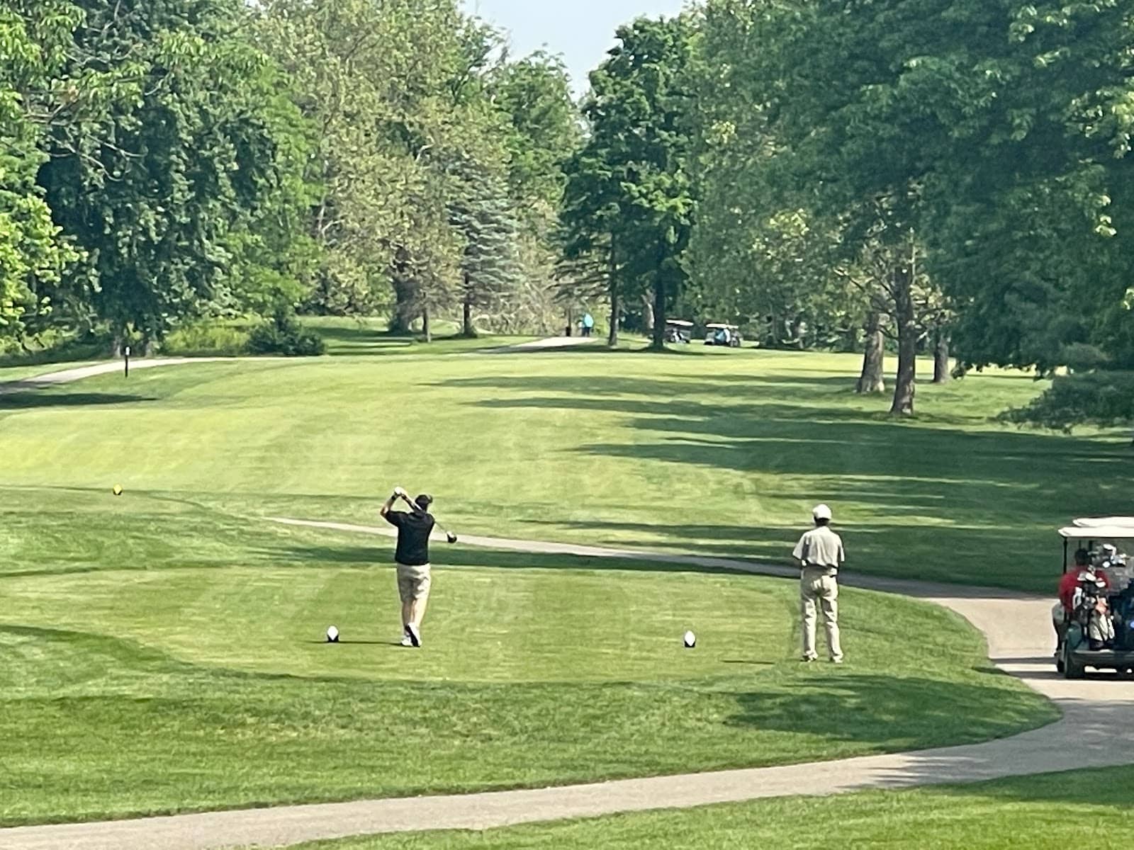 Narrow Fairways on the Back Nine