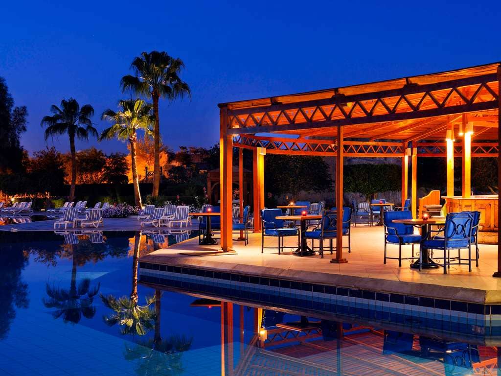 Refreshing Poolside Relaxation