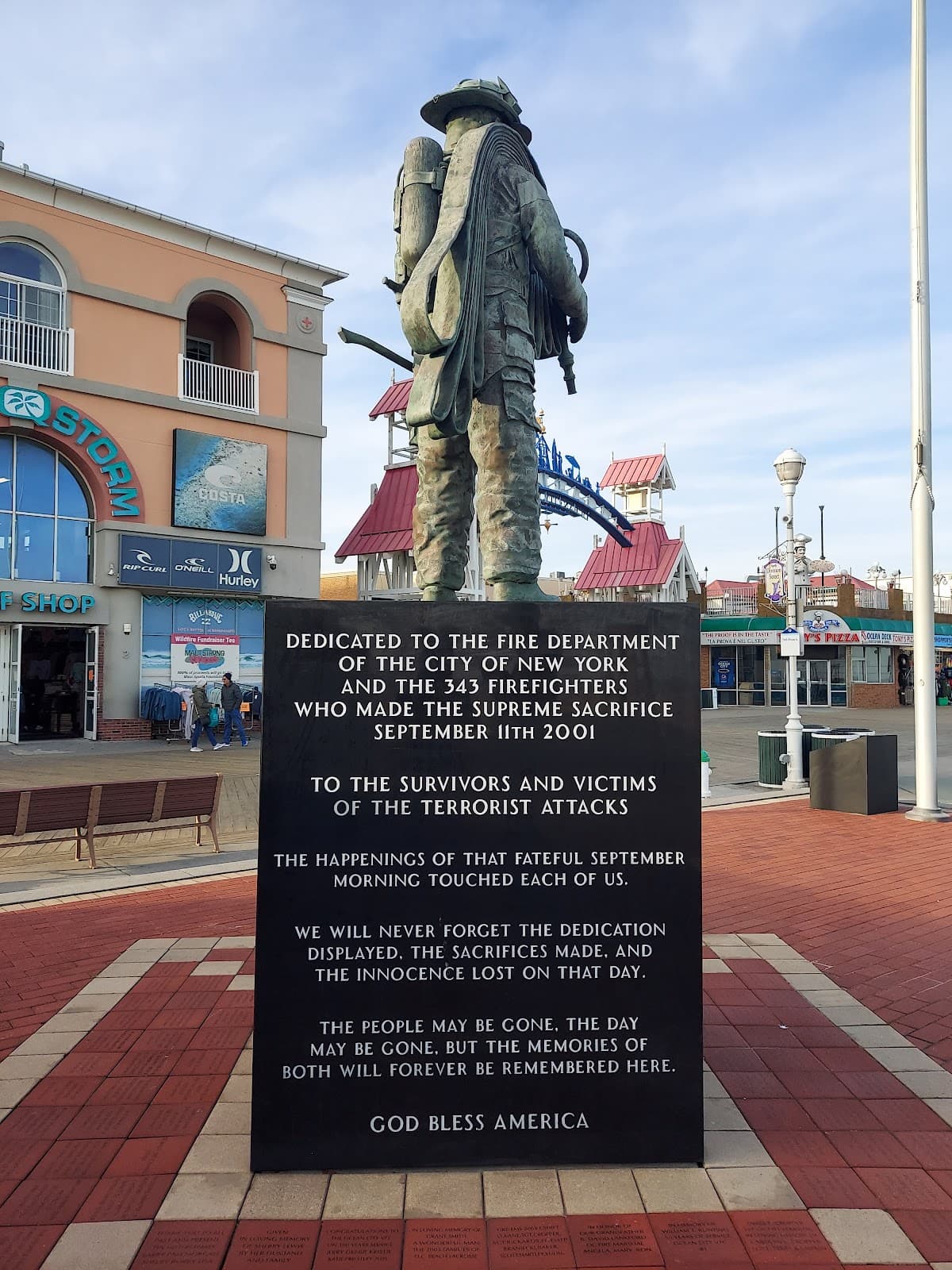 Ocean City Firefighter Memorial - Image 1