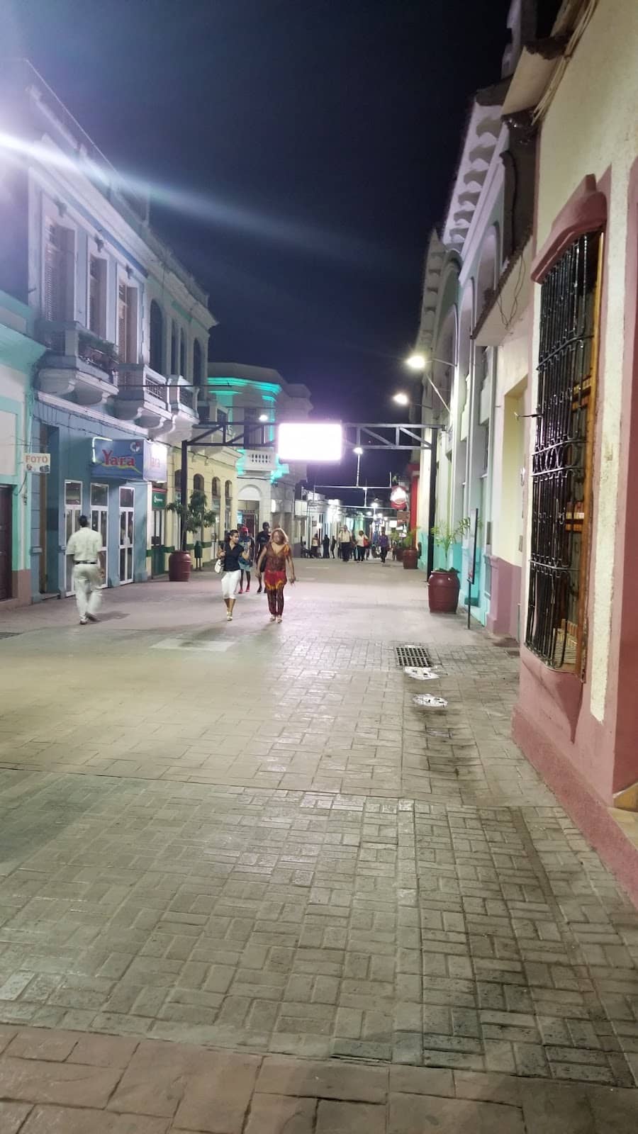 Bustling Street Life