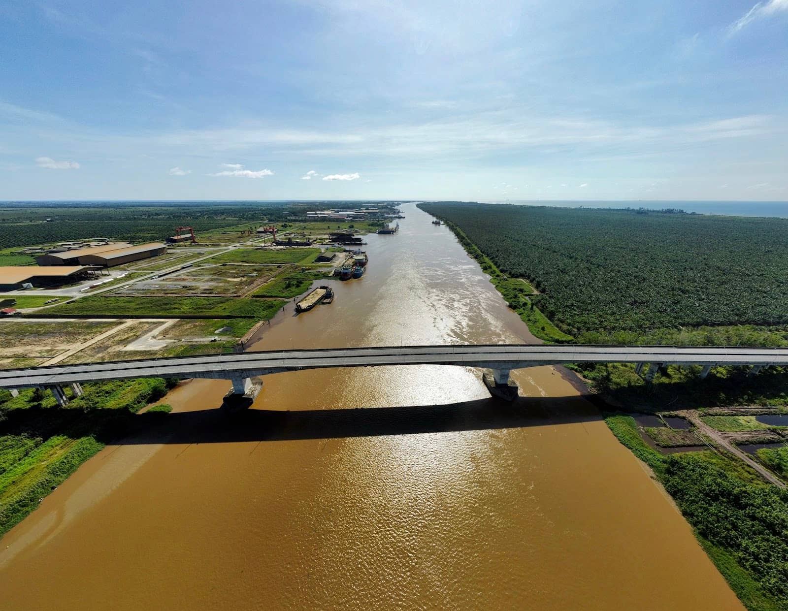 Miri Port Authority View