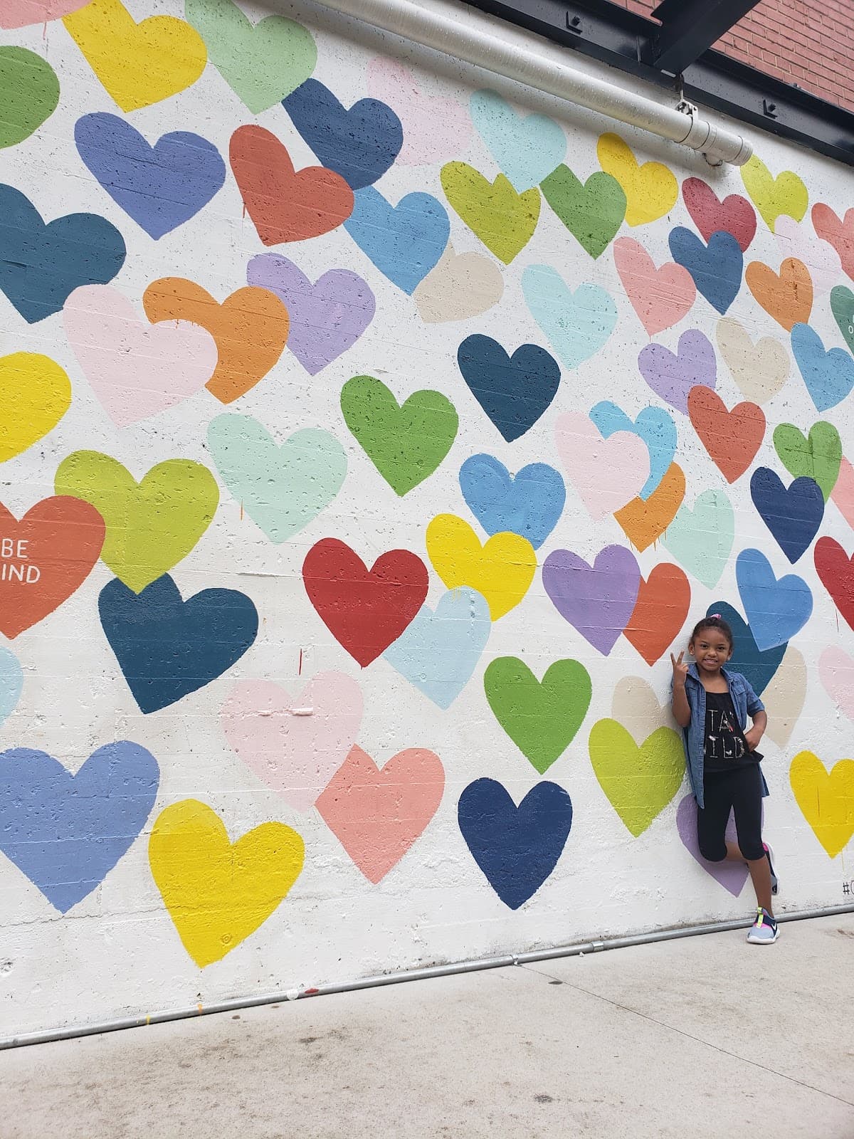 Confetti Hearts Wall - Image 1