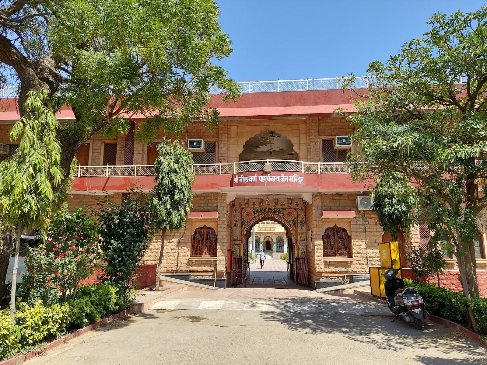 Adjacent Hindu Temple