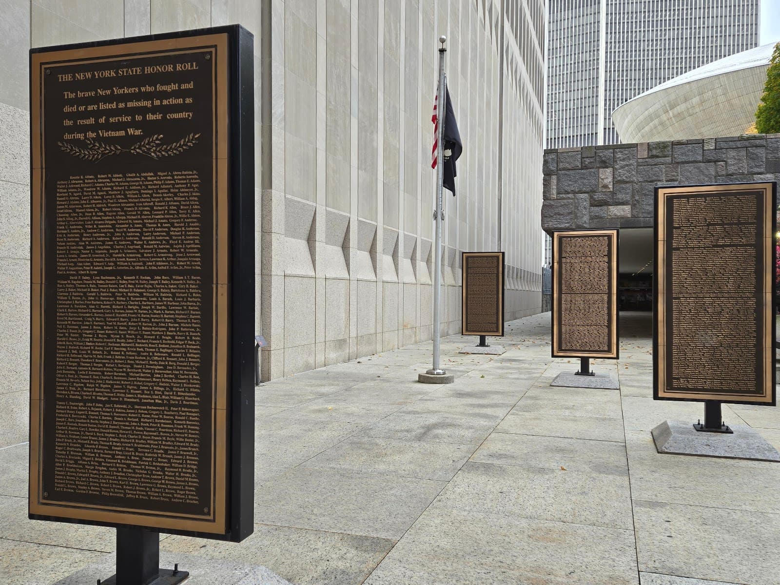 New York State Vietnam Veterans Memorial - Image 1