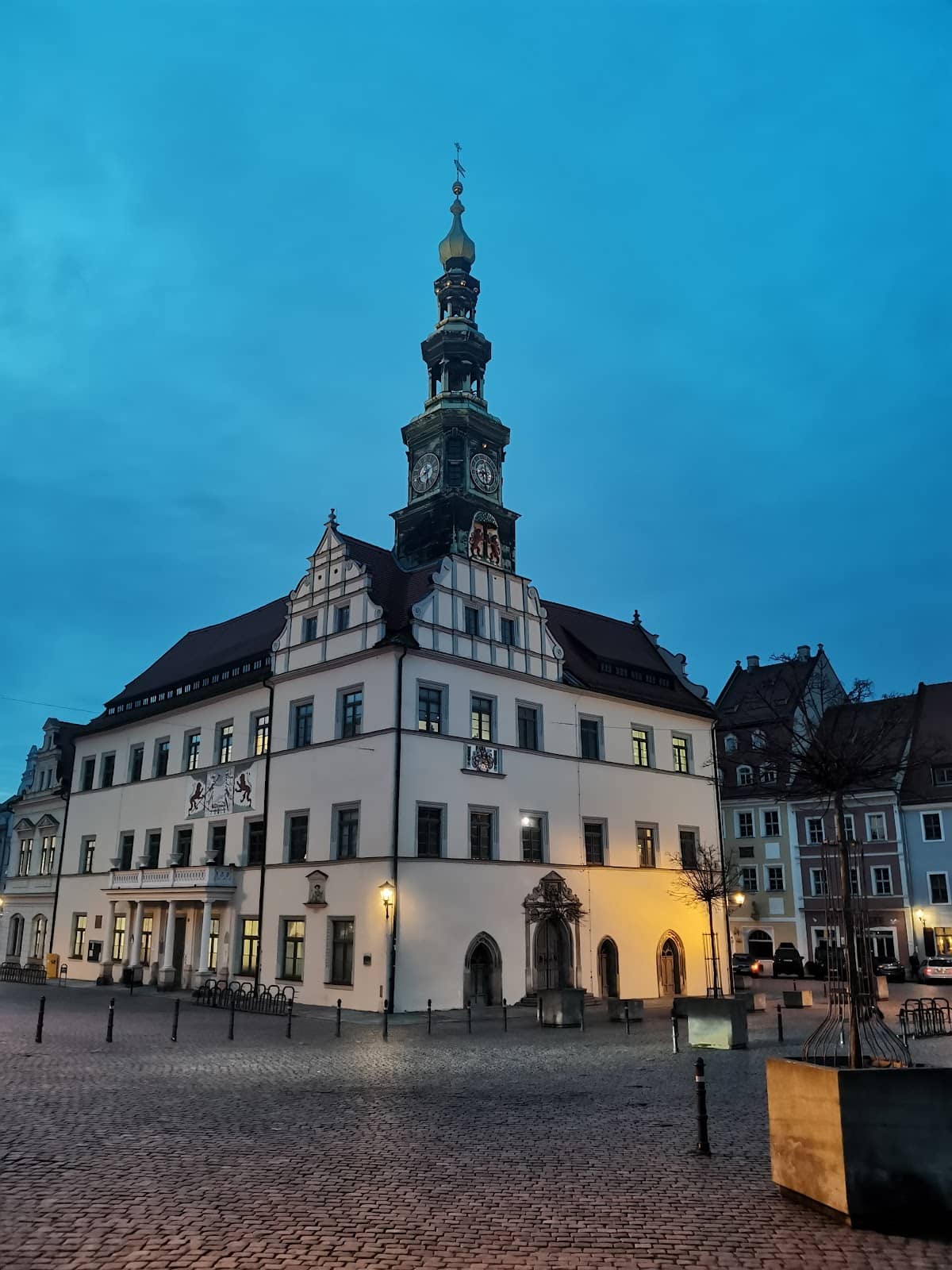 Impressive Town Church