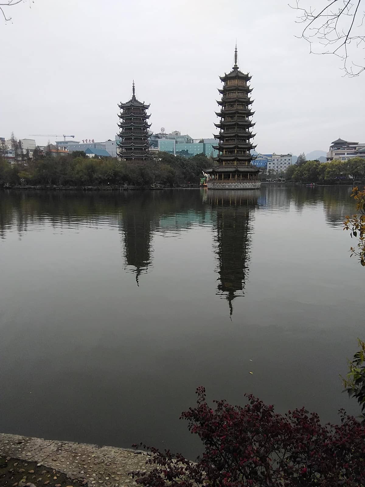 Sun and Moon Pagodas