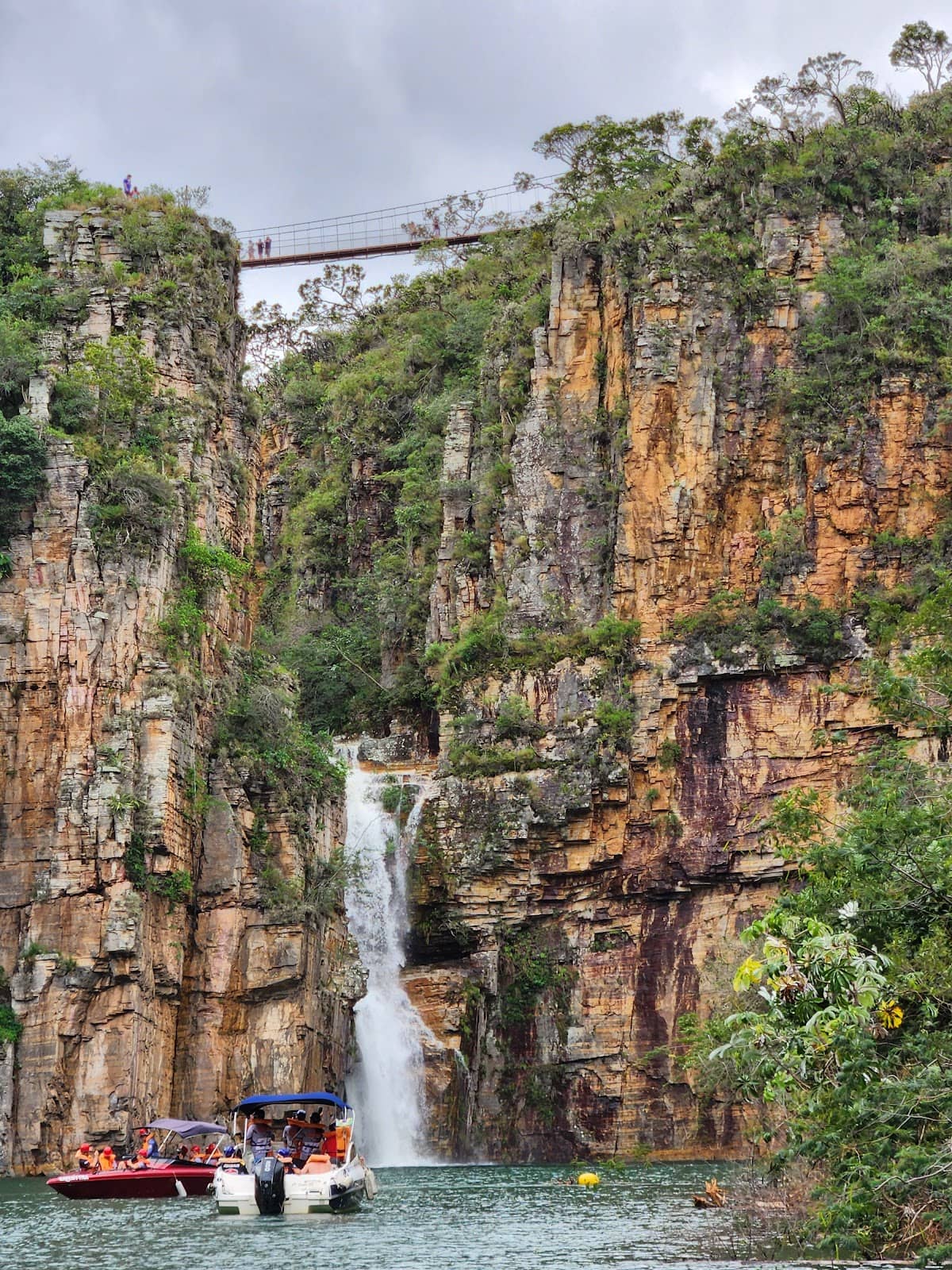 Lagoa Azul Waterfall
