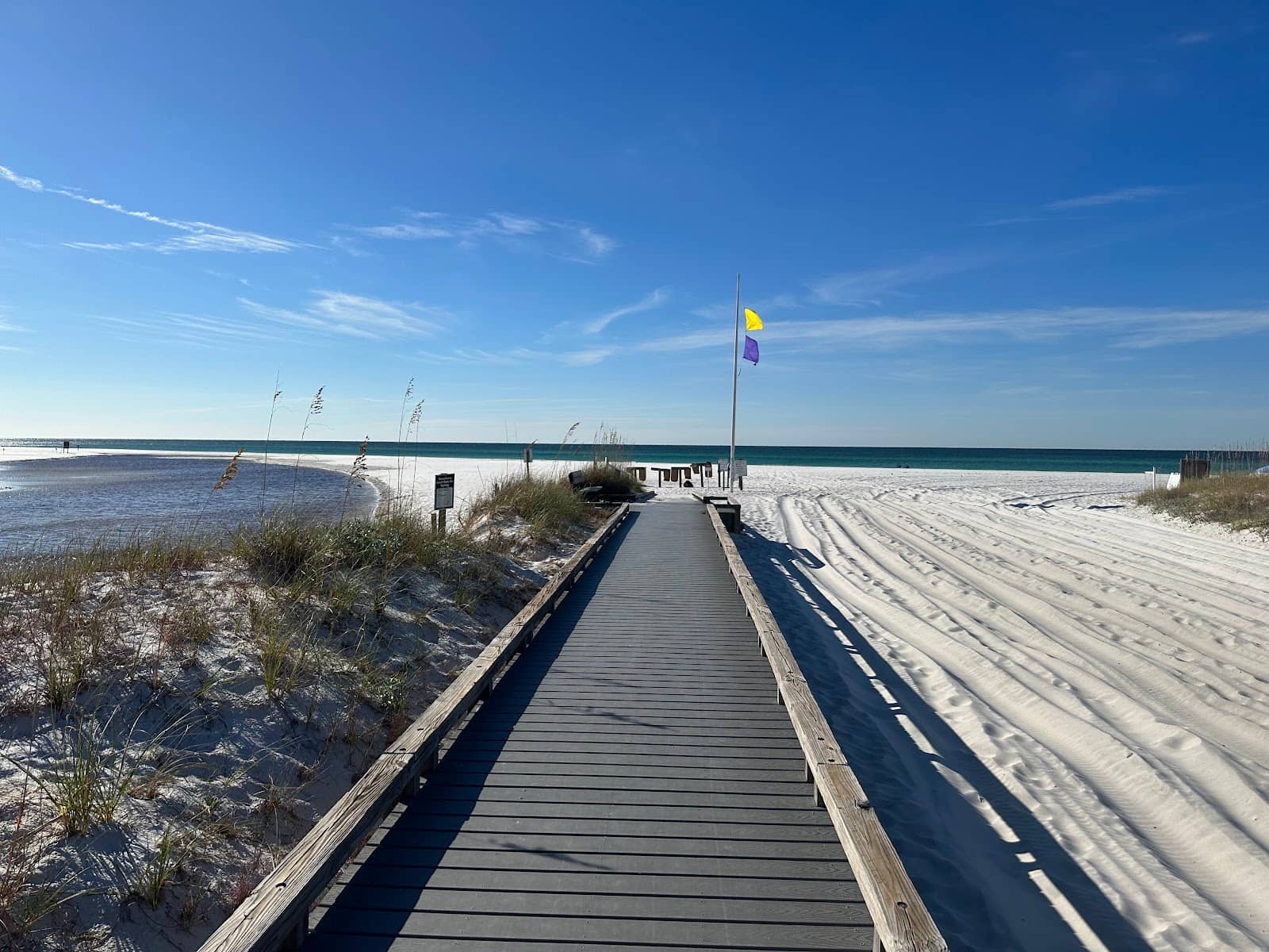 Blinding White Sand