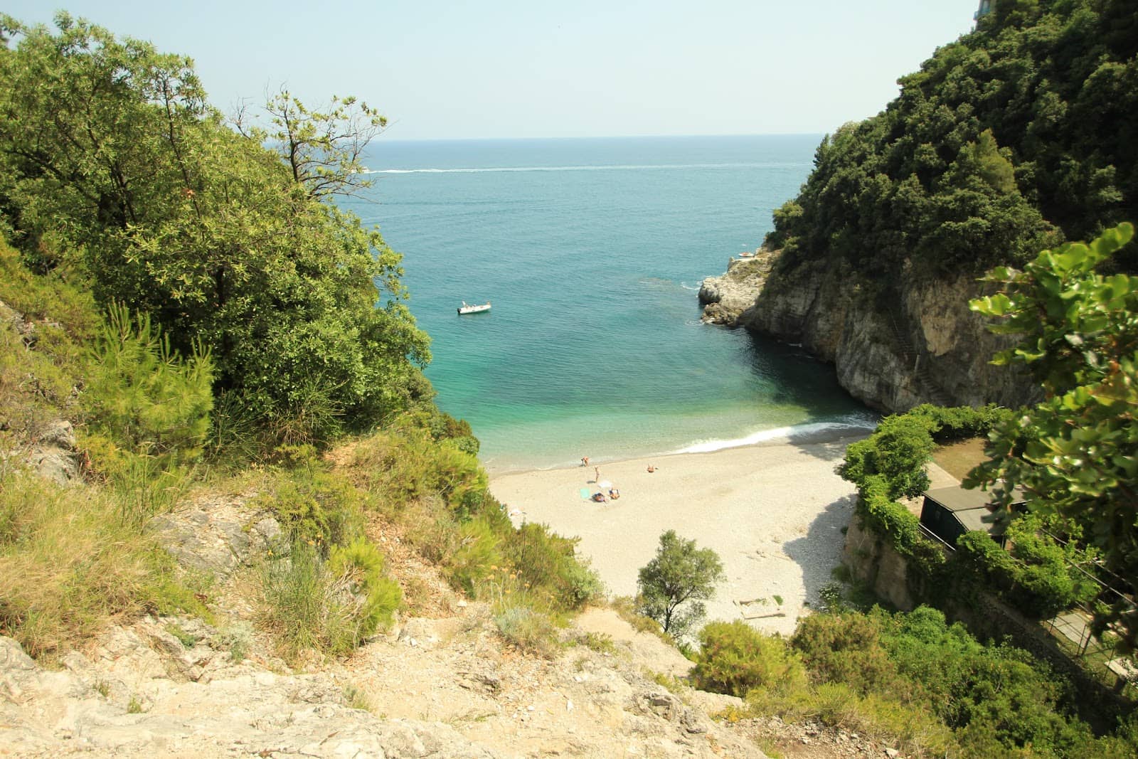 Crystal Clear Blue Sea