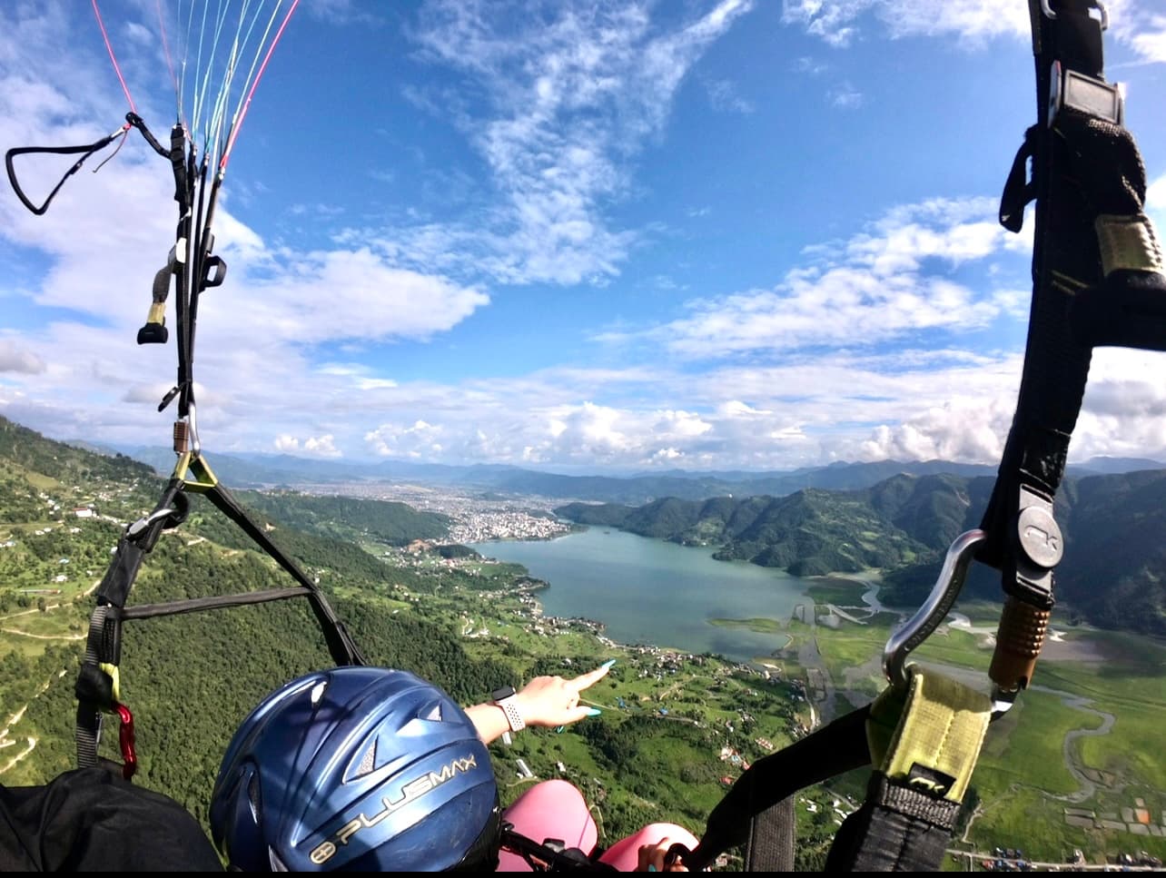 Sarangkot Paragliding Pokhara - Image 1