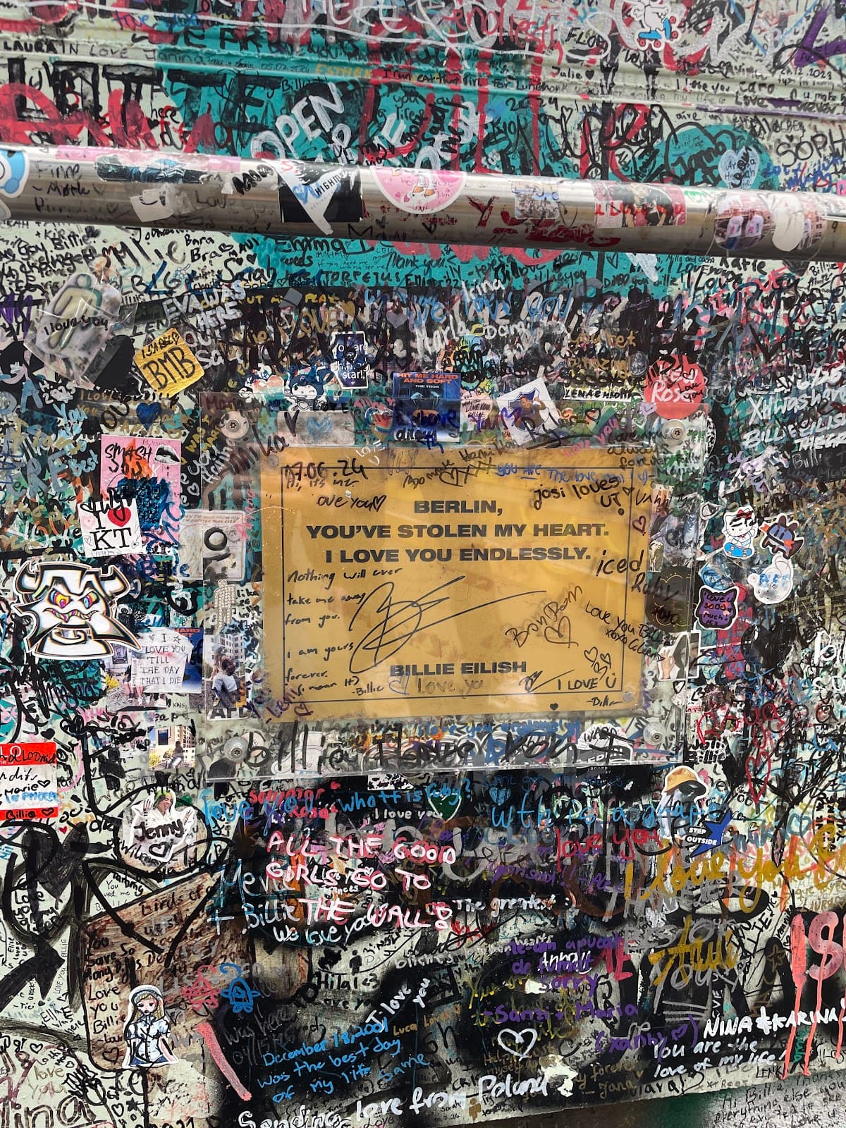 Billie Eilish Wall (East Side Gallery) - Image 1