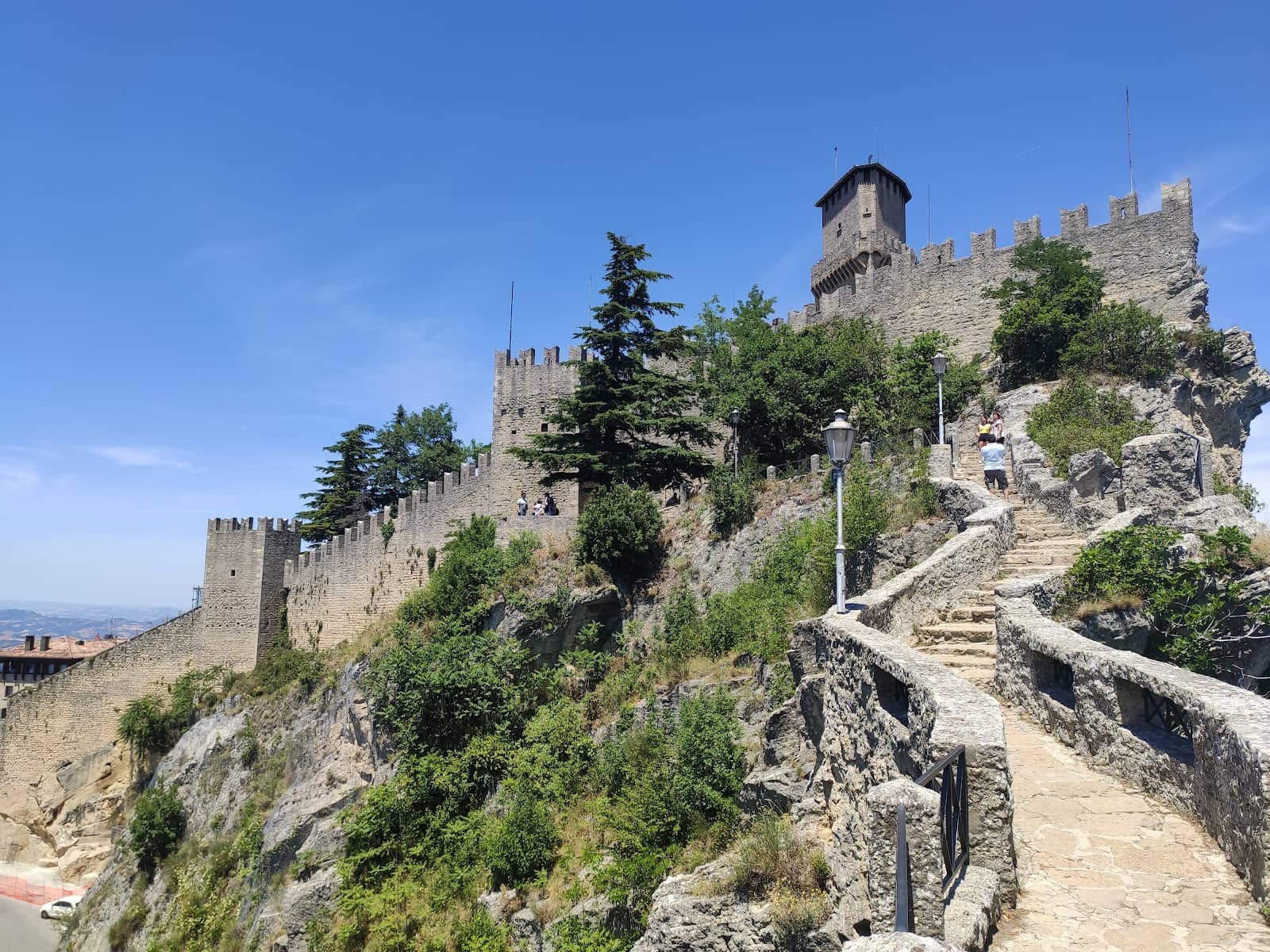 San Marino's Historic Center