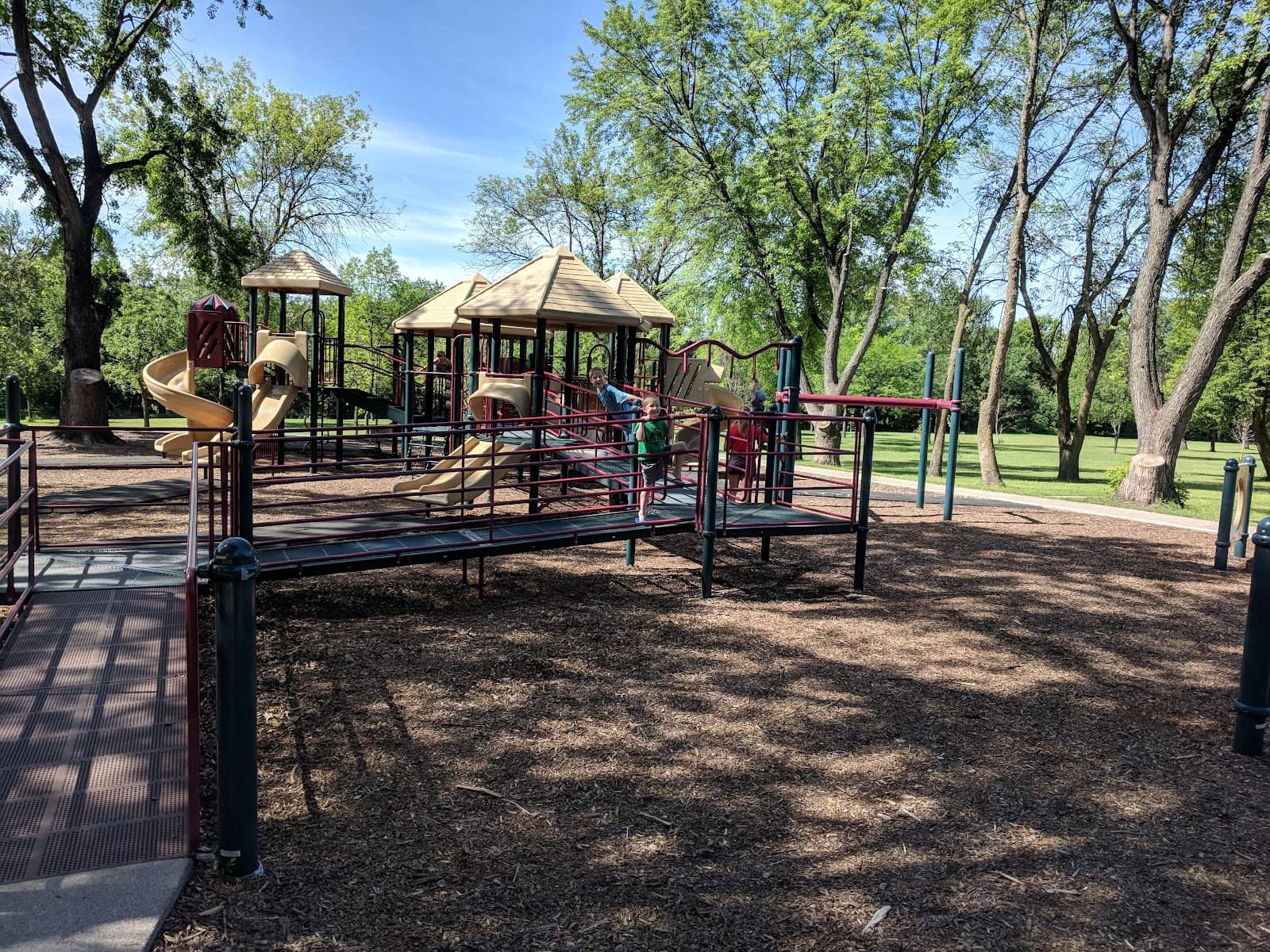 Shaded Playground & Maze