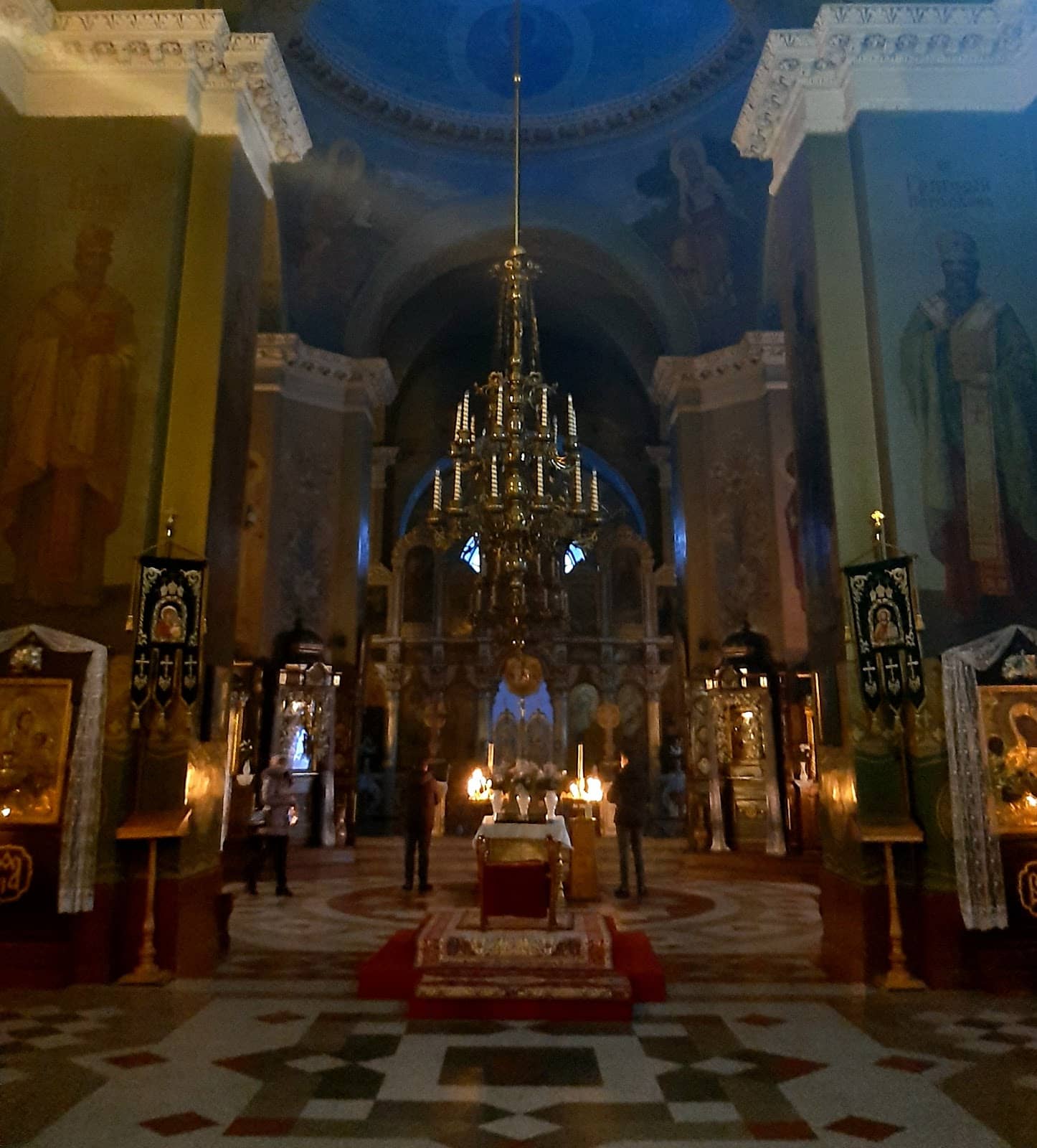 Intricate Frescoes