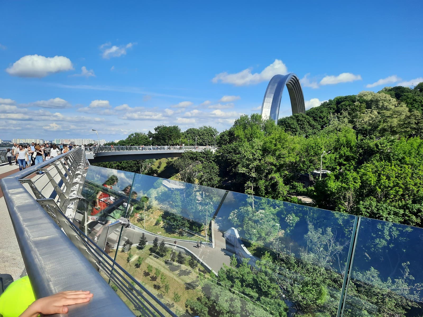 Glass Pedestrian Bicycle Bridge - Image 1