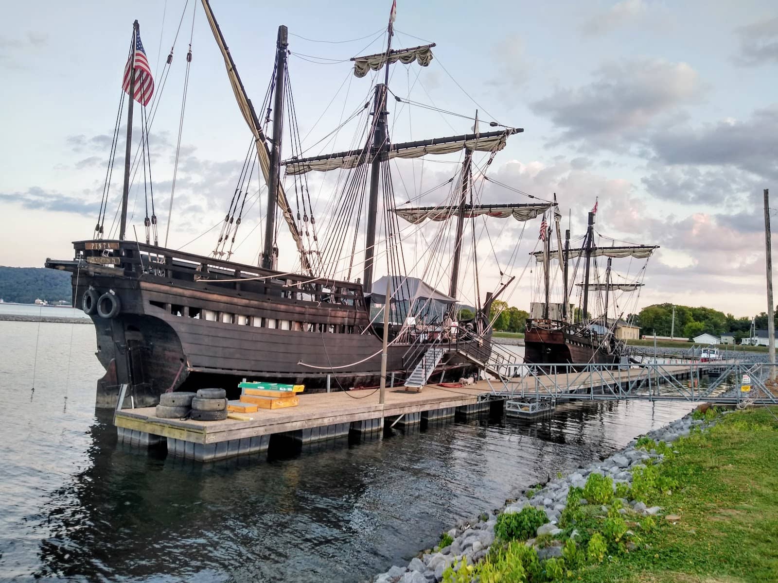 Relaxing Harbor Walk