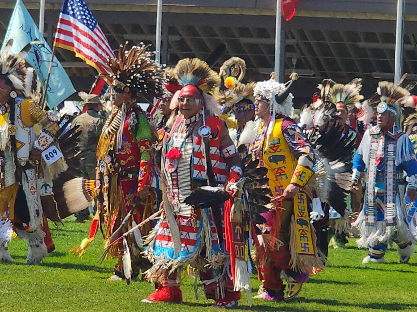 Vibrant Regalia and Costumes