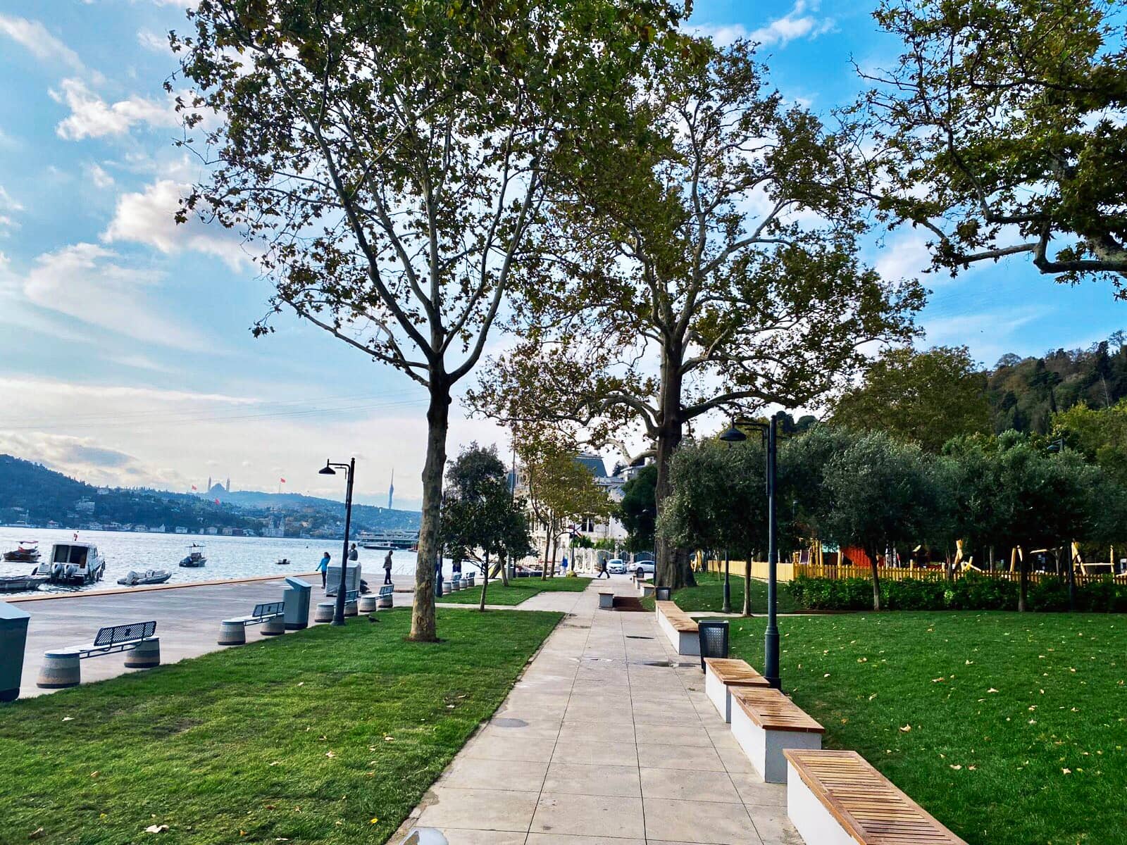Scenic Bosphorus Promenade