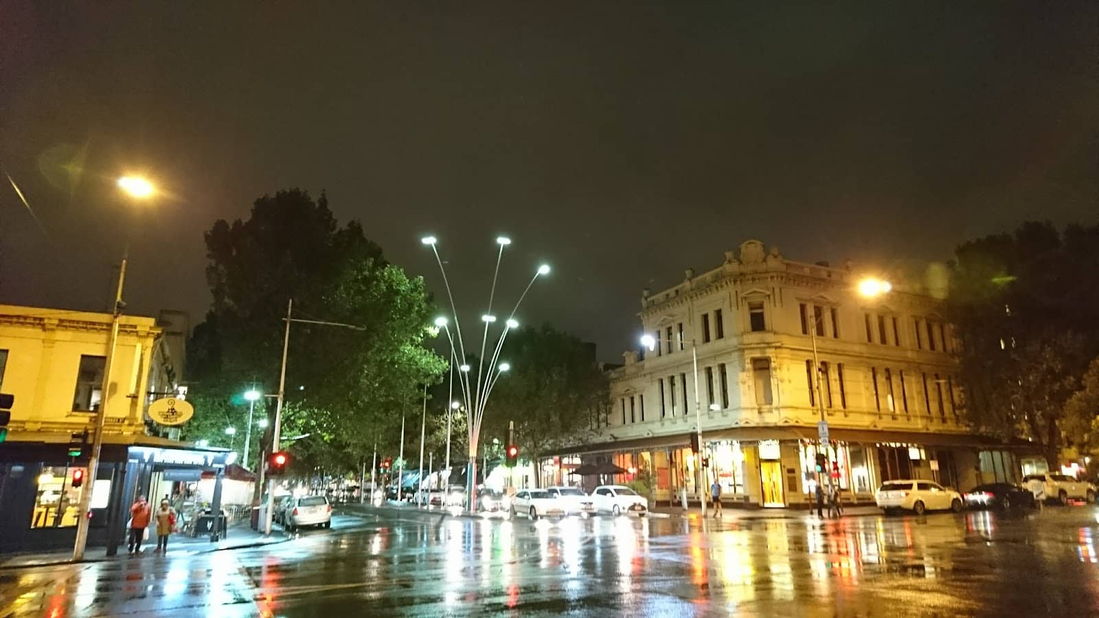 Vibrant Street Atmosphere