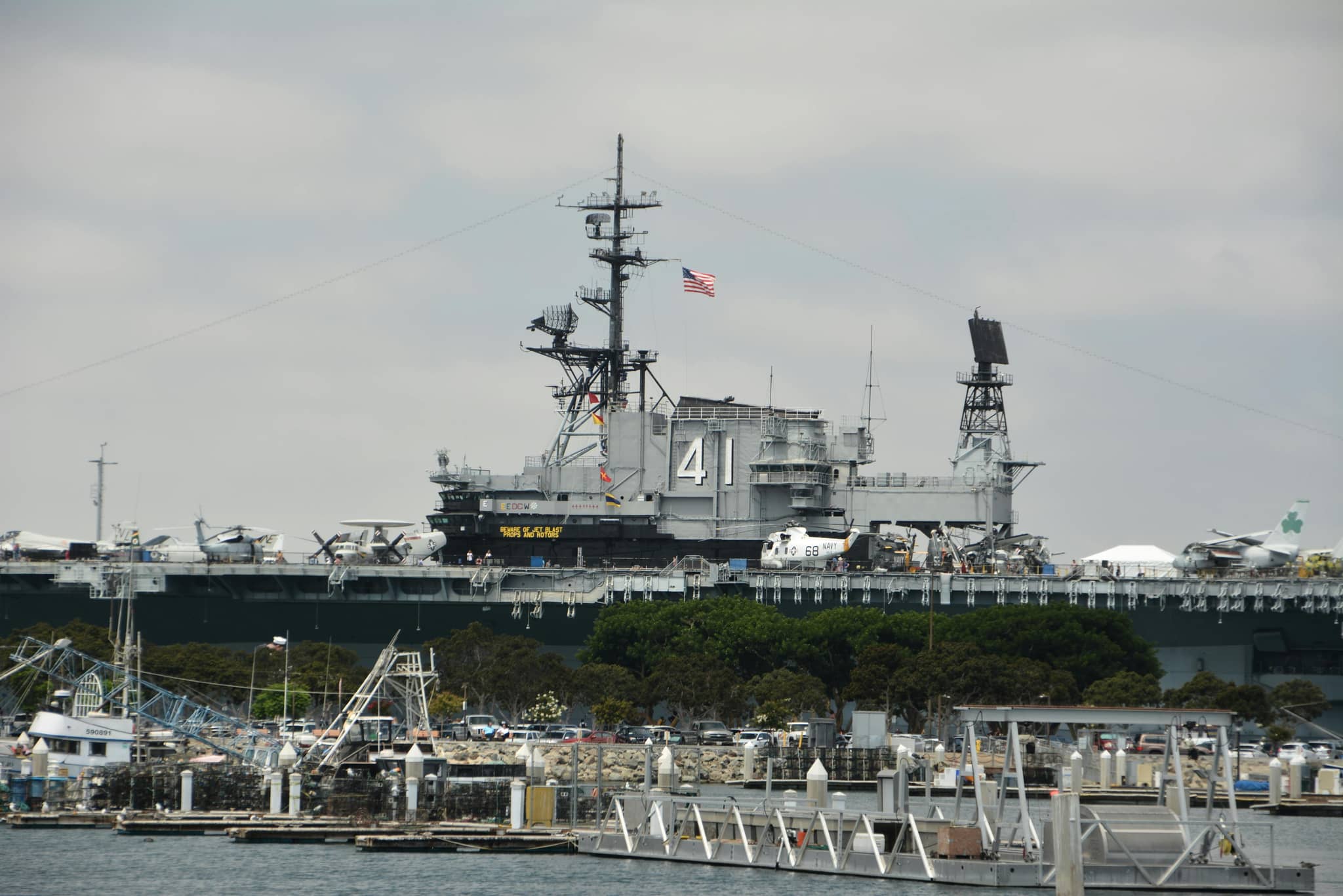 Aircraft Carrier Landing Monument